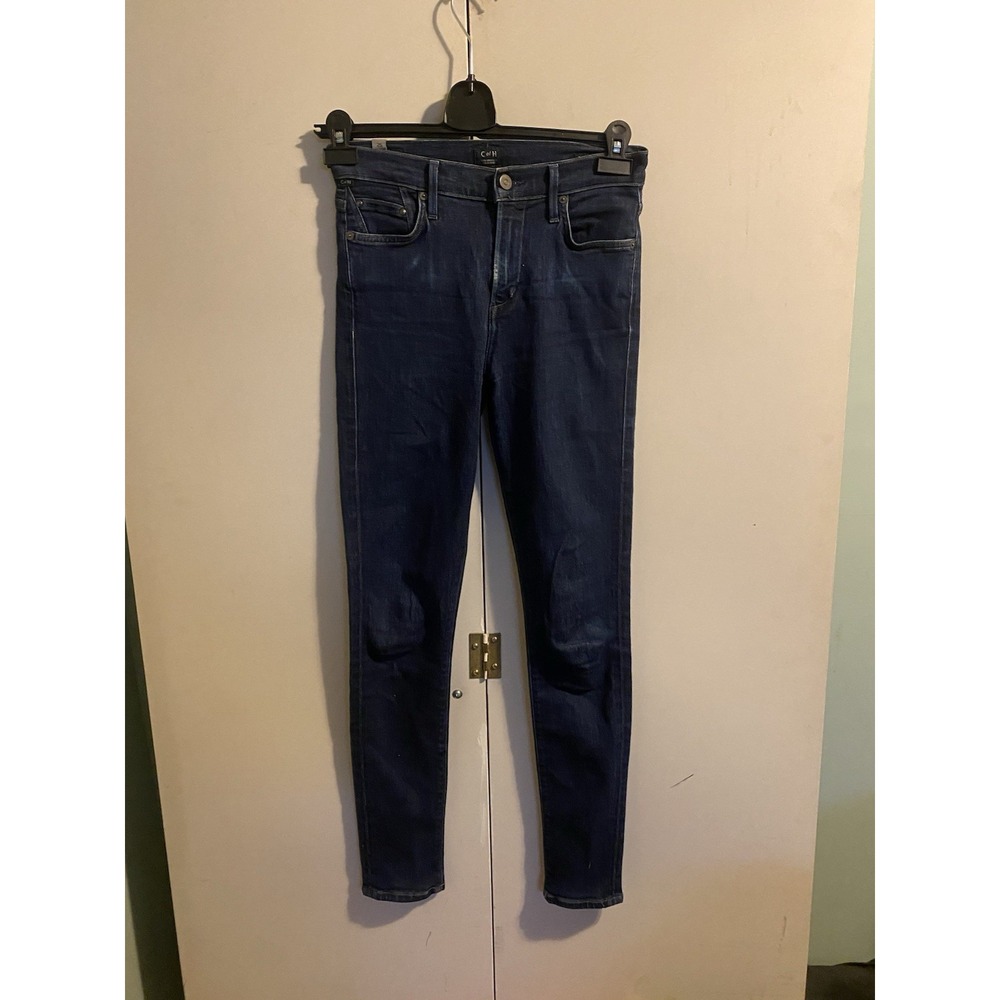 Citizens Of Humanity Women's Size 25 Blue Rocket High Rise Skinny Stretch Jeans